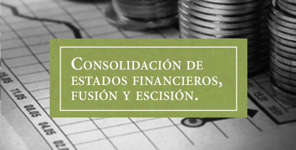 F1104 Consolidación de Estados Financieros Fusión y Escisión